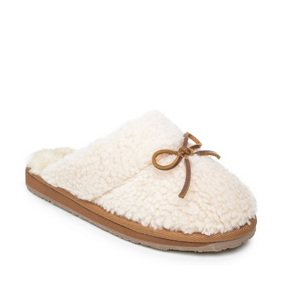 Minnetonka Shoes Womens Minnetonka Flurry Scuff Slippers